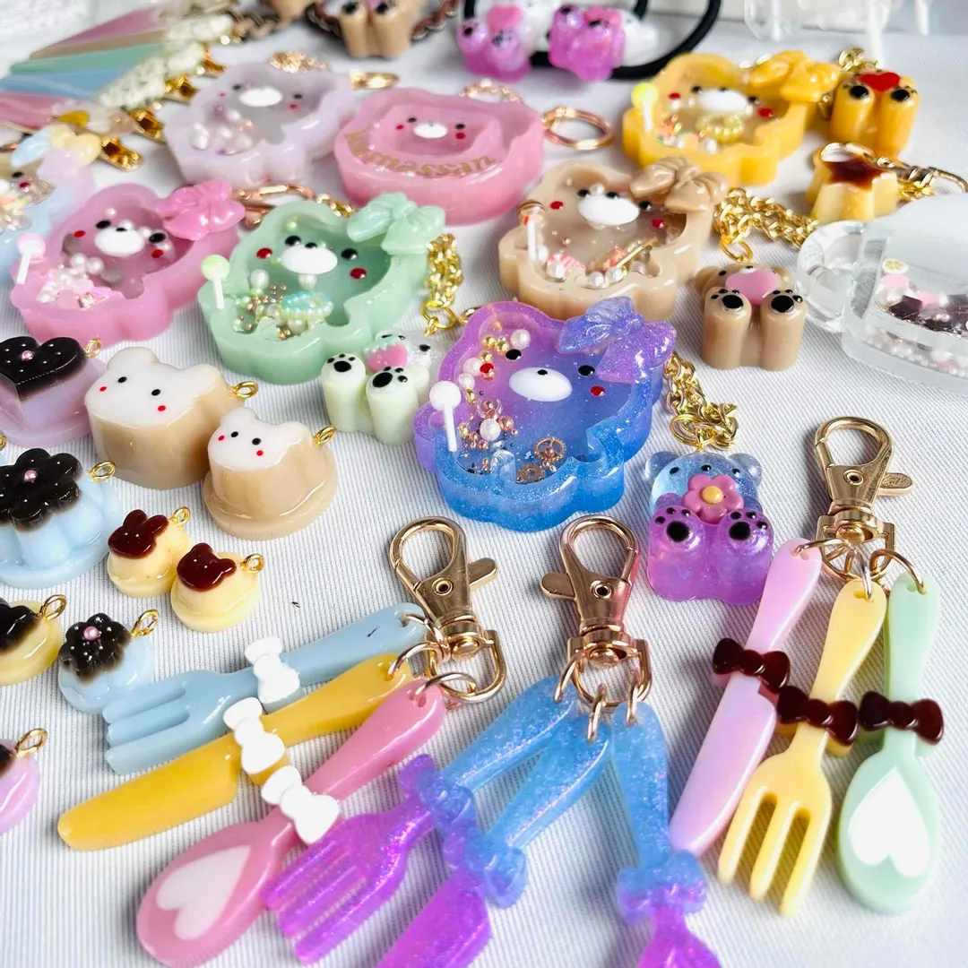 まっｻﾝさんのレジン作品 | Comarimade監修 作家のためのレジン 「着色剤 濃縮...