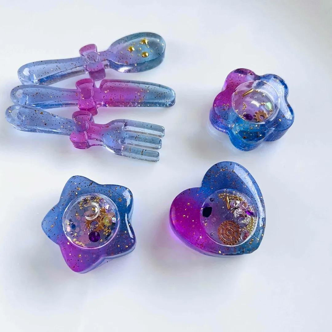 まっｻﾝさんのレジン作品 | 【定期便】作家のためのレジン 200g