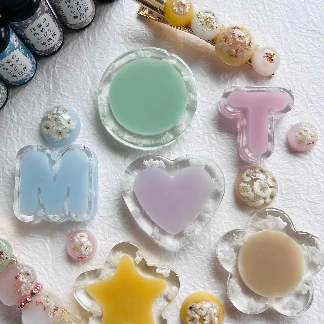 まっｻﾝさんのレジン作品 | Comarimade監修 作家のためのレジン 「着色剤 濃縮...
