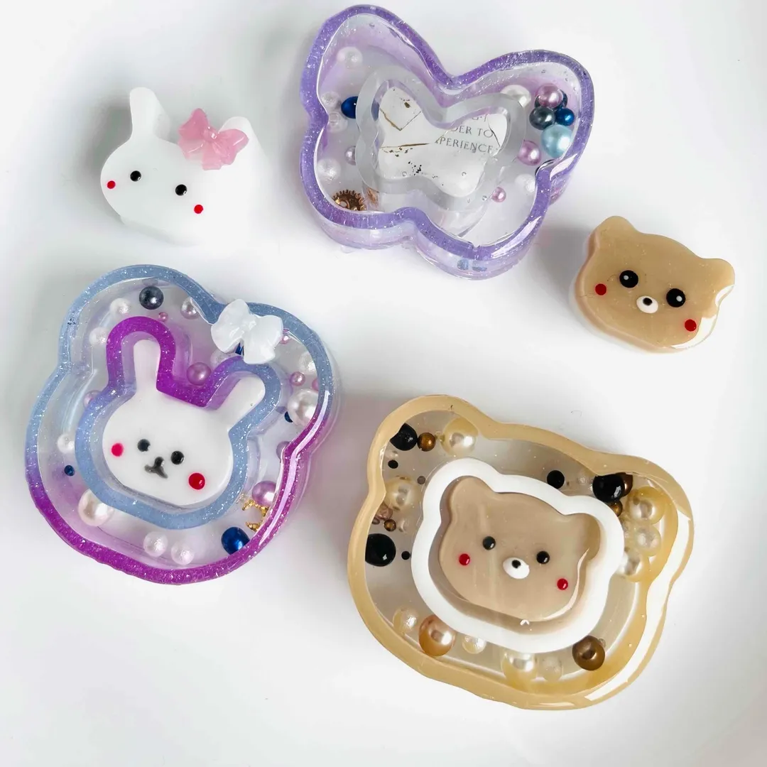 まっｻﾝさんのレジン作品 | 【定期便】作家のためのレジン 200g