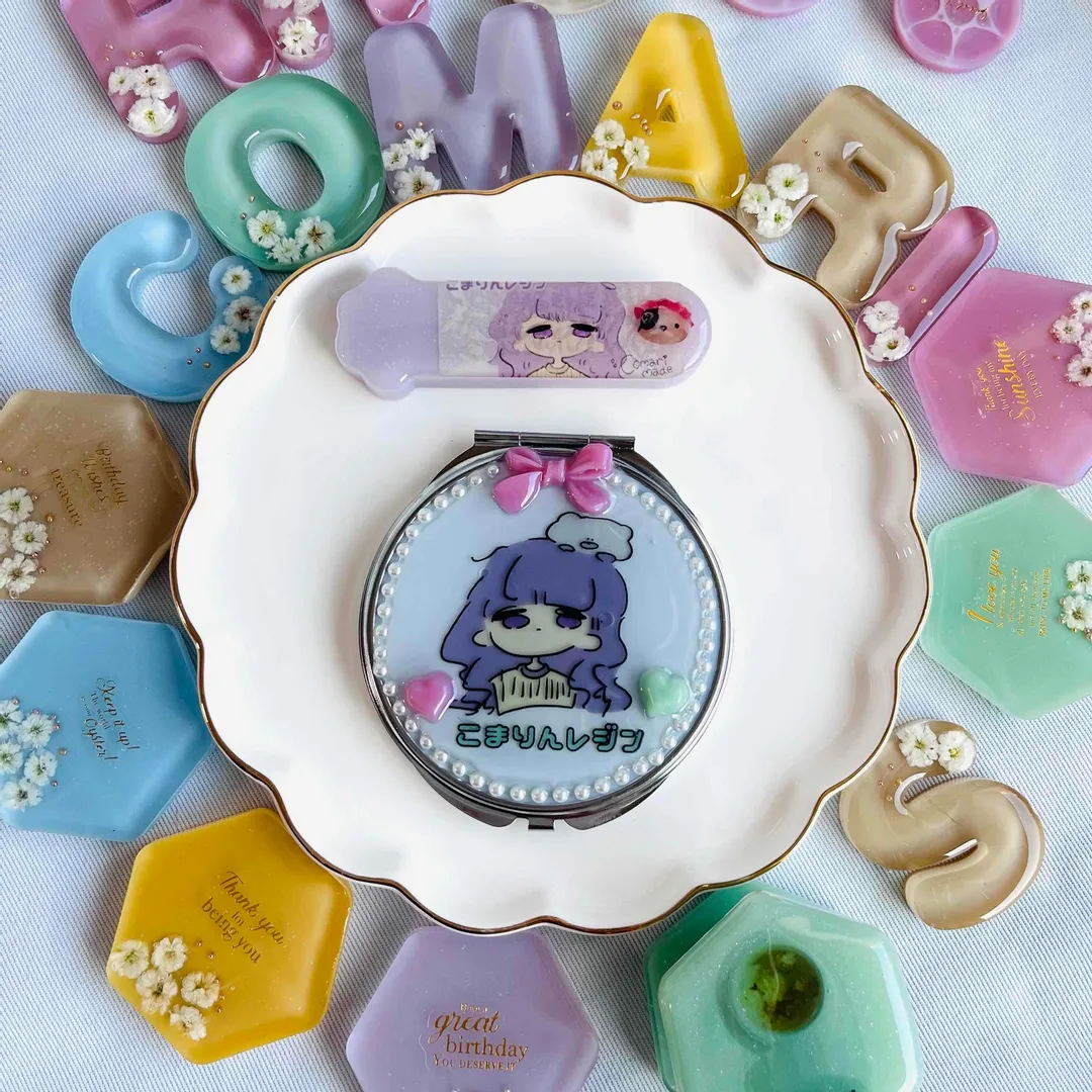 まっｻﾝさんのレジン作品 | 【高粘度】作家のためのレジン ぷっくりタイプ 100g