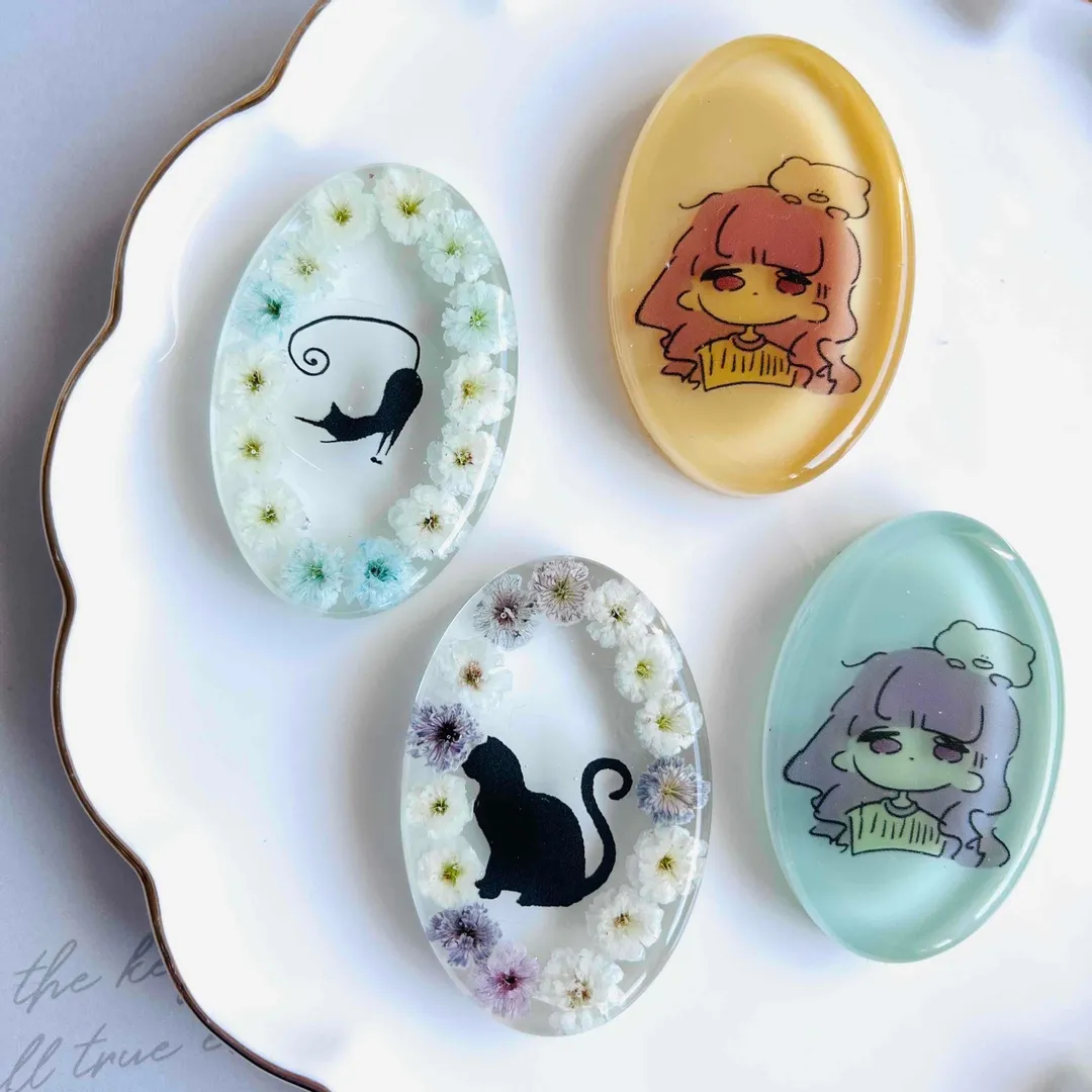 まっｻﾝさんのレジン作品 | 【高粘度】作家のためのレジン ぷっくりタイプ 100g