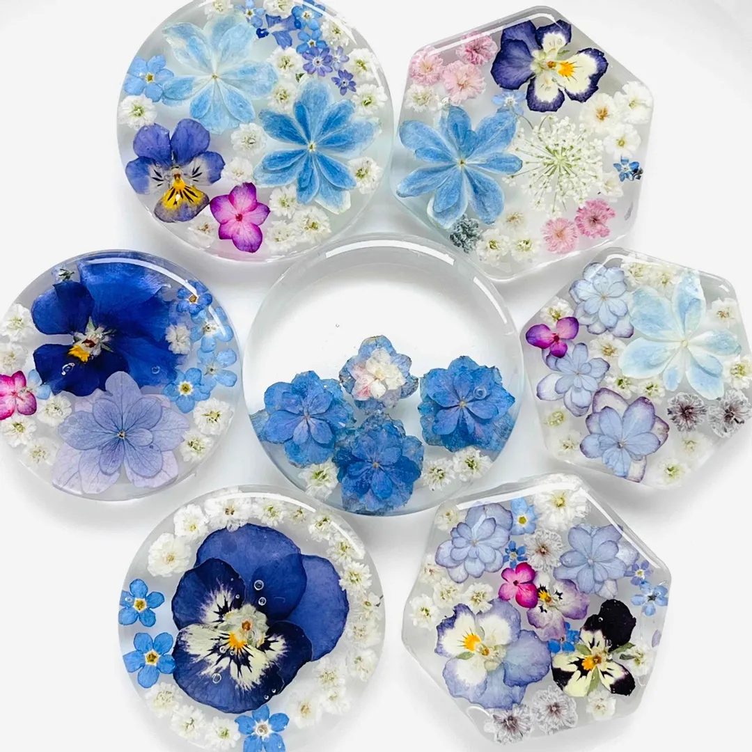 まっｻﾝさんのレジン作品 | 【高粘度】作家のためのレジン ぷっくりタイプ 100g