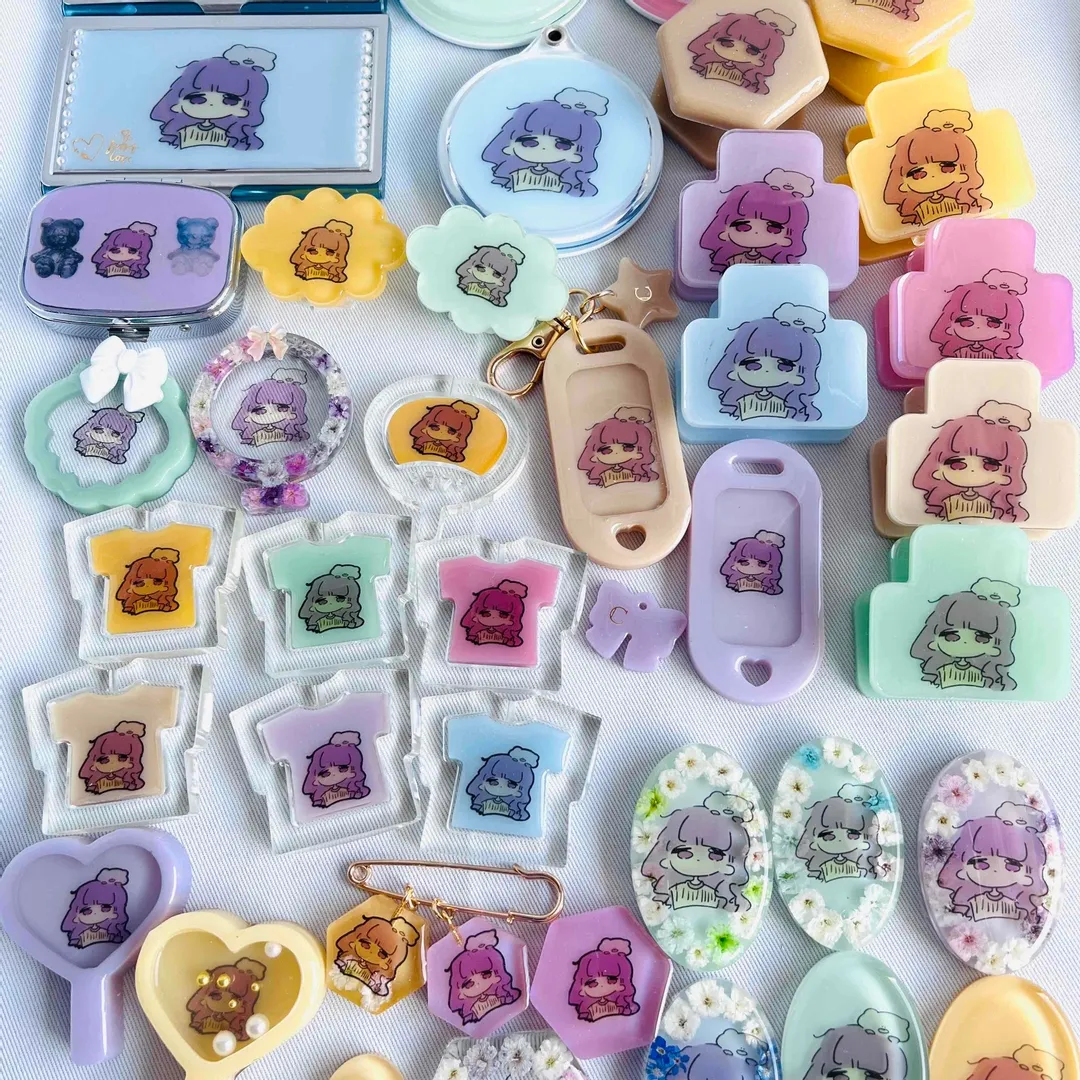 まっｻﾝさんのレジン作品 | 【定期便】作家のためのレジン 400g