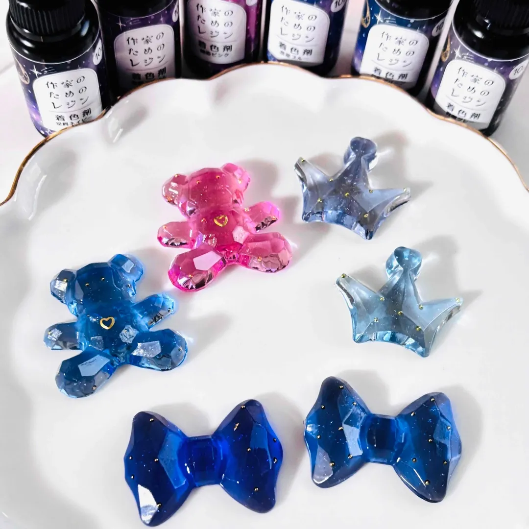 まっｻﾝさんのレジン作品 | 【定期便】作家のためのレジン 400g