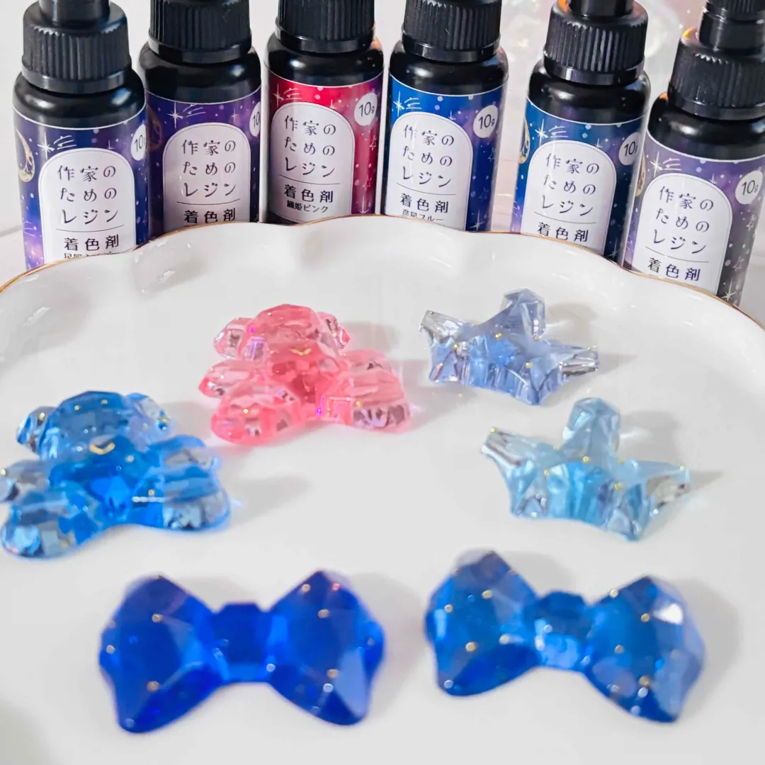 まっｻﾝさんのレジン作品 | 【定期便】作家のためのレジン 400g