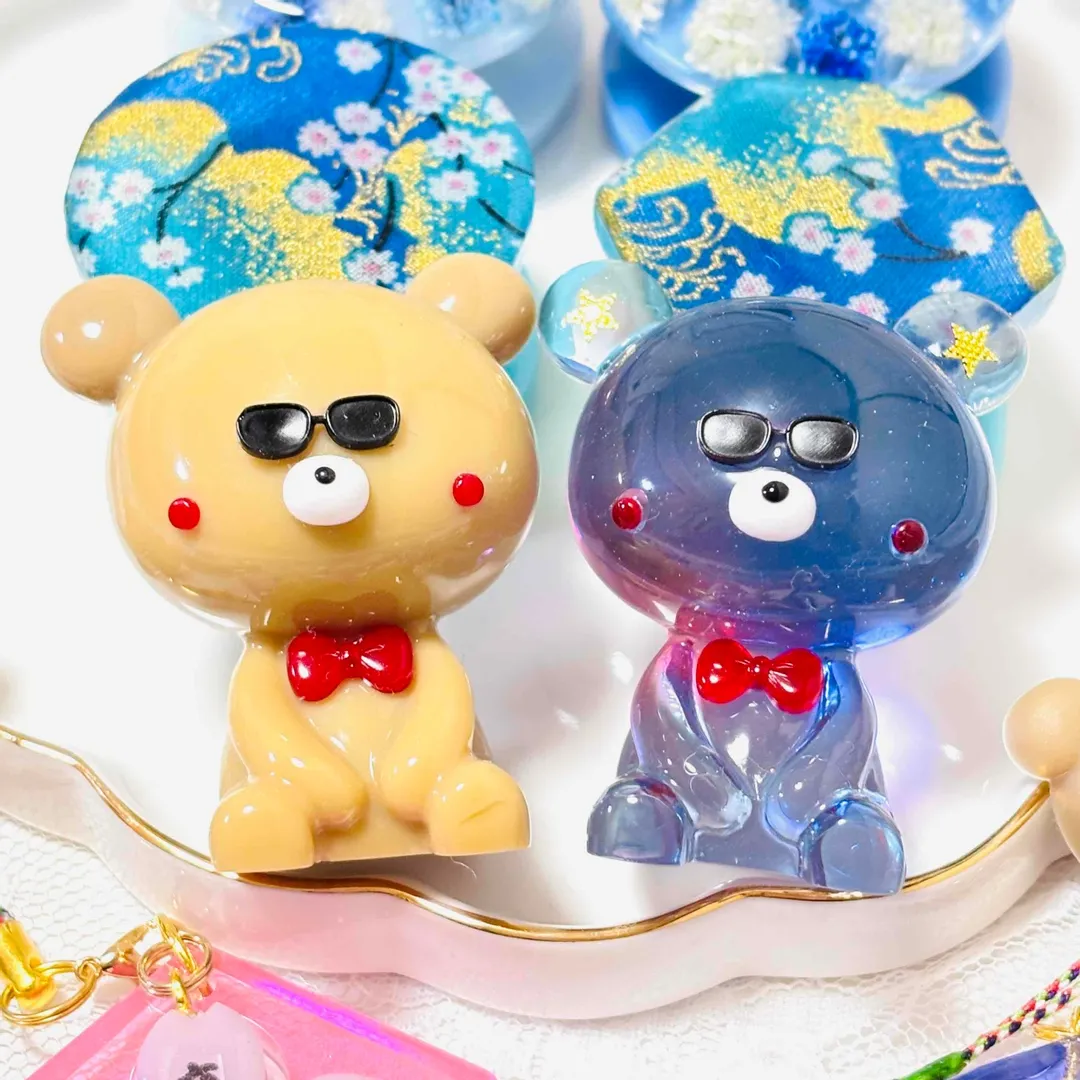 まっｻﾝさんのレジン作品 | 【定期便】作家のためのレジン 400g