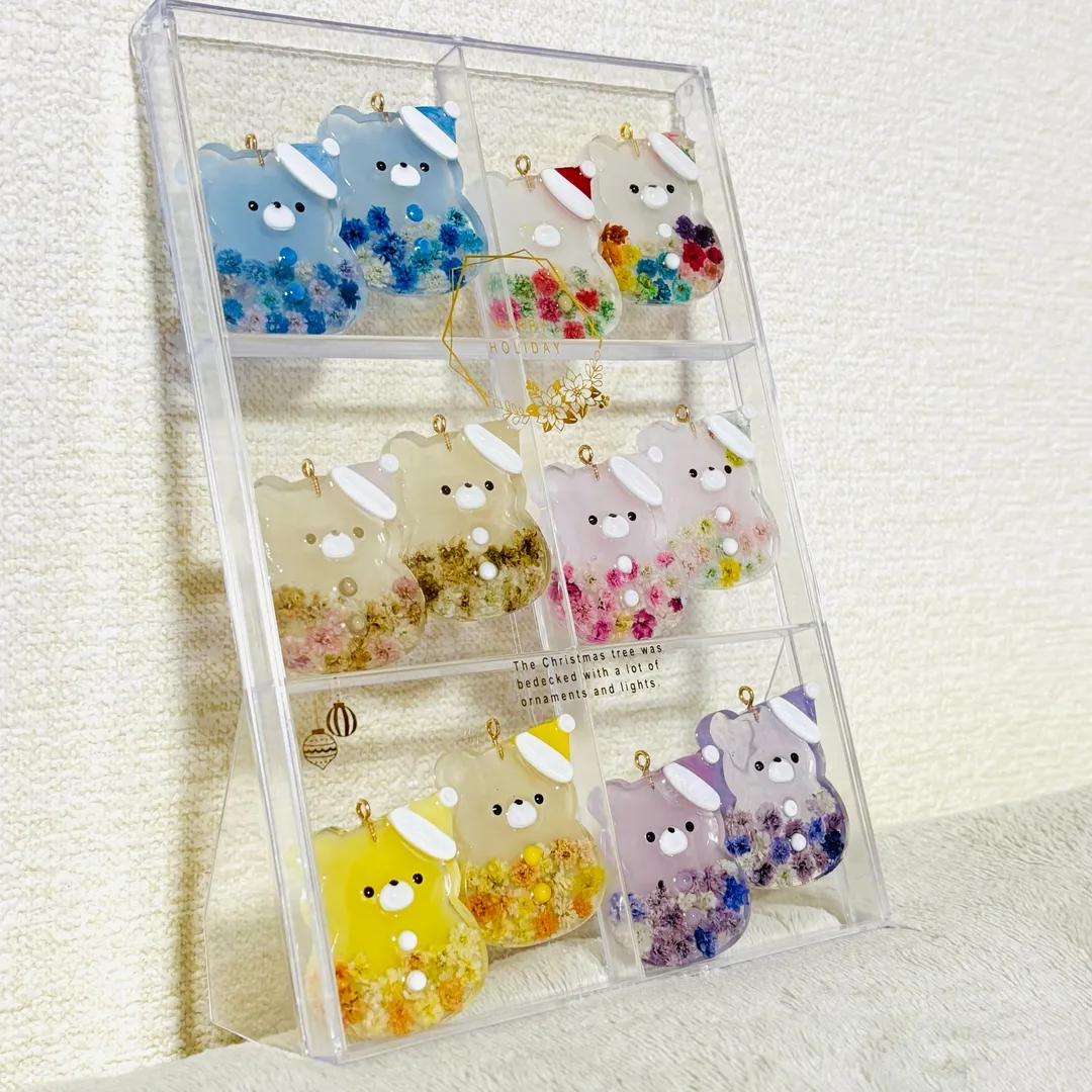 まっｻﾝさんのレジン作品 | 【定期便】作家のためのレジン 1000g