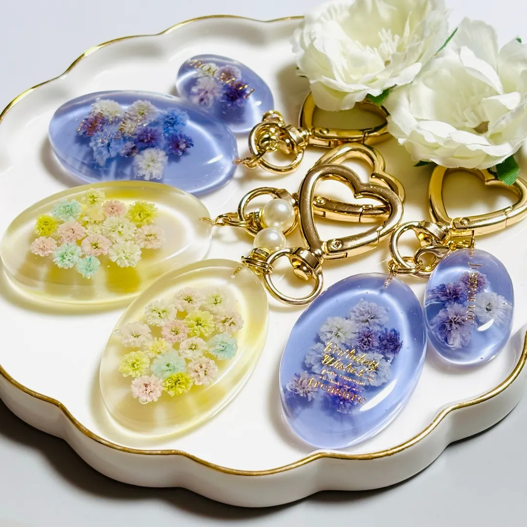 まっｻﾝさんのレジン作品 | 【定期便】作家のためのレジン 1000g