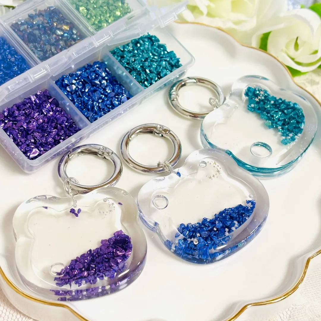 まっｻﾝさんのレジン作品 | 【定期便】作家のためのレジン 1000g