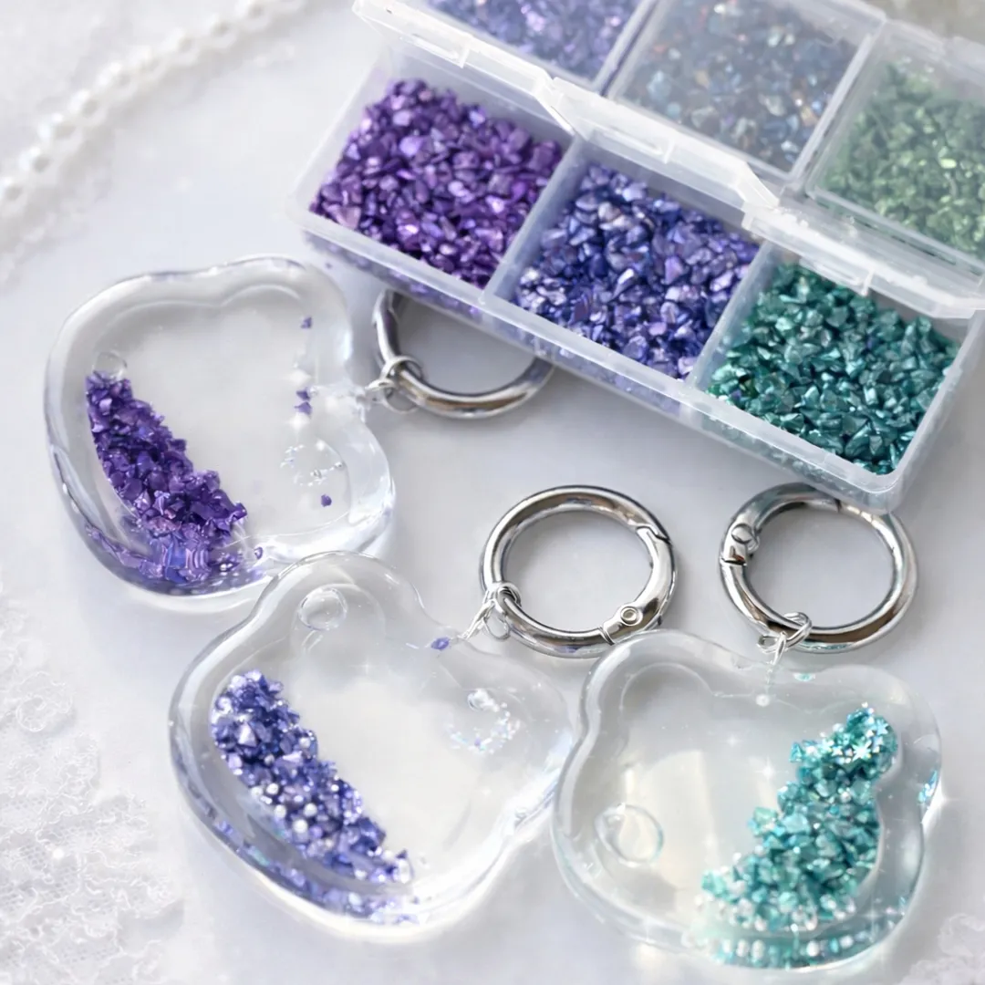 まっｻﾝさんのレジン作品 | 【定期便】作家のためのレジン 1000g