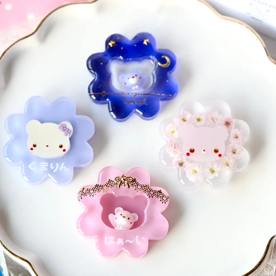 まっｻﾝさんのレジン作品 | 【定期便】作家のためのレジン 1000g