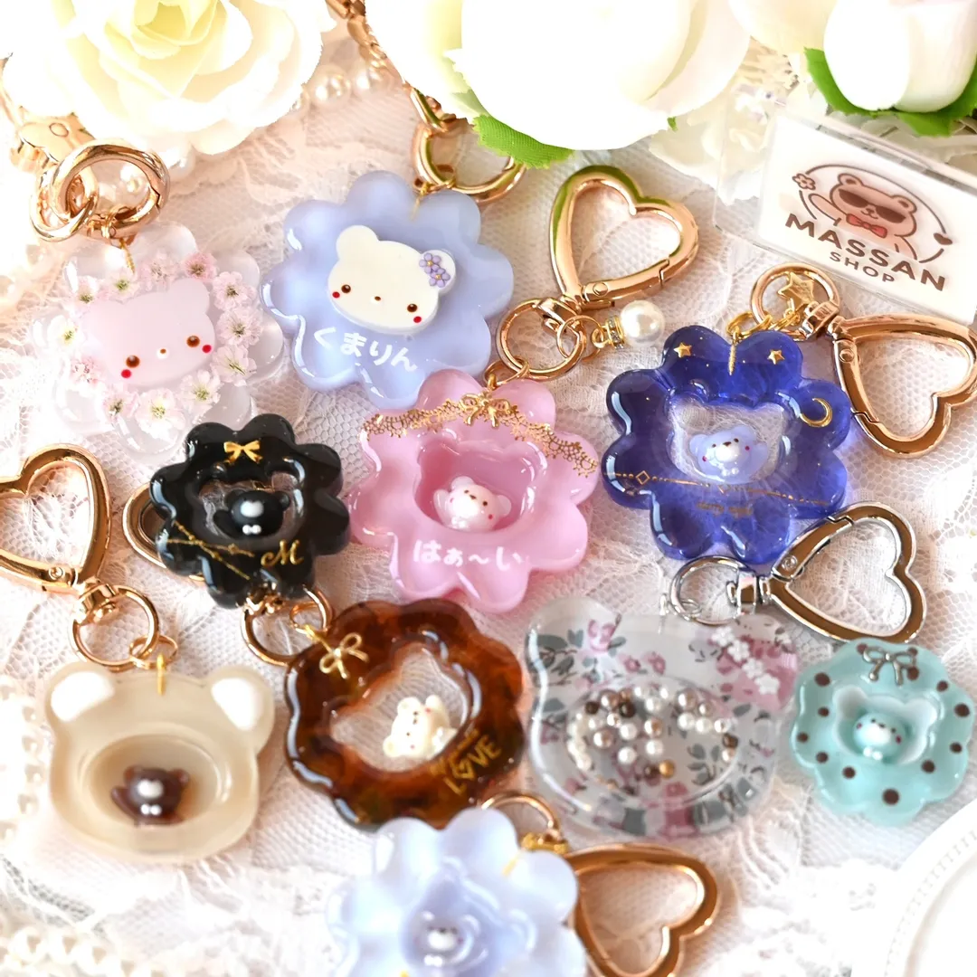 まっｻﾝさんのレジン作品 | 【定期便】作家のためのレジン 1000g