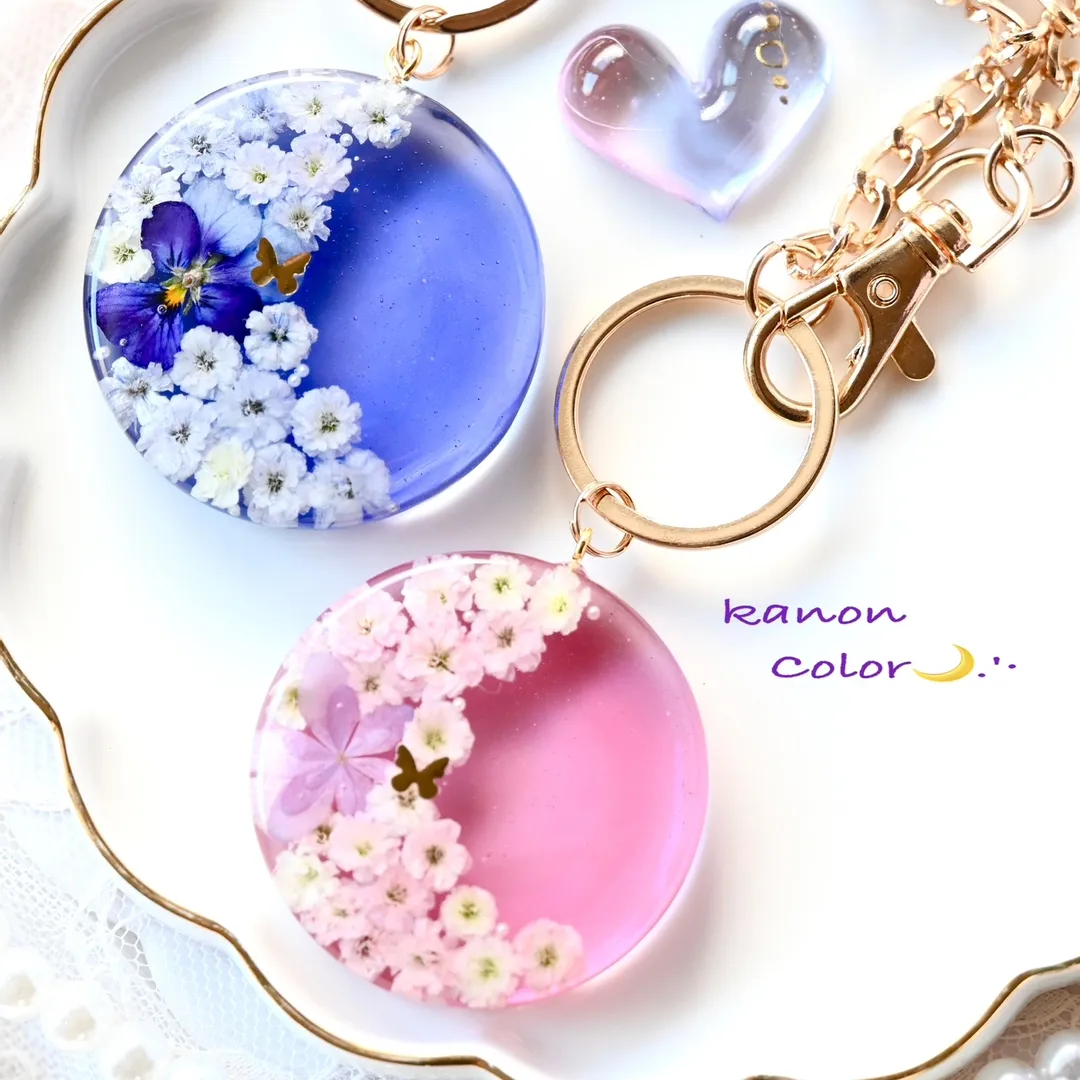 まっｻﾝさんのレジン作品 | シリコンモールド 円 丸 サークル  複数サイズ フラット ...