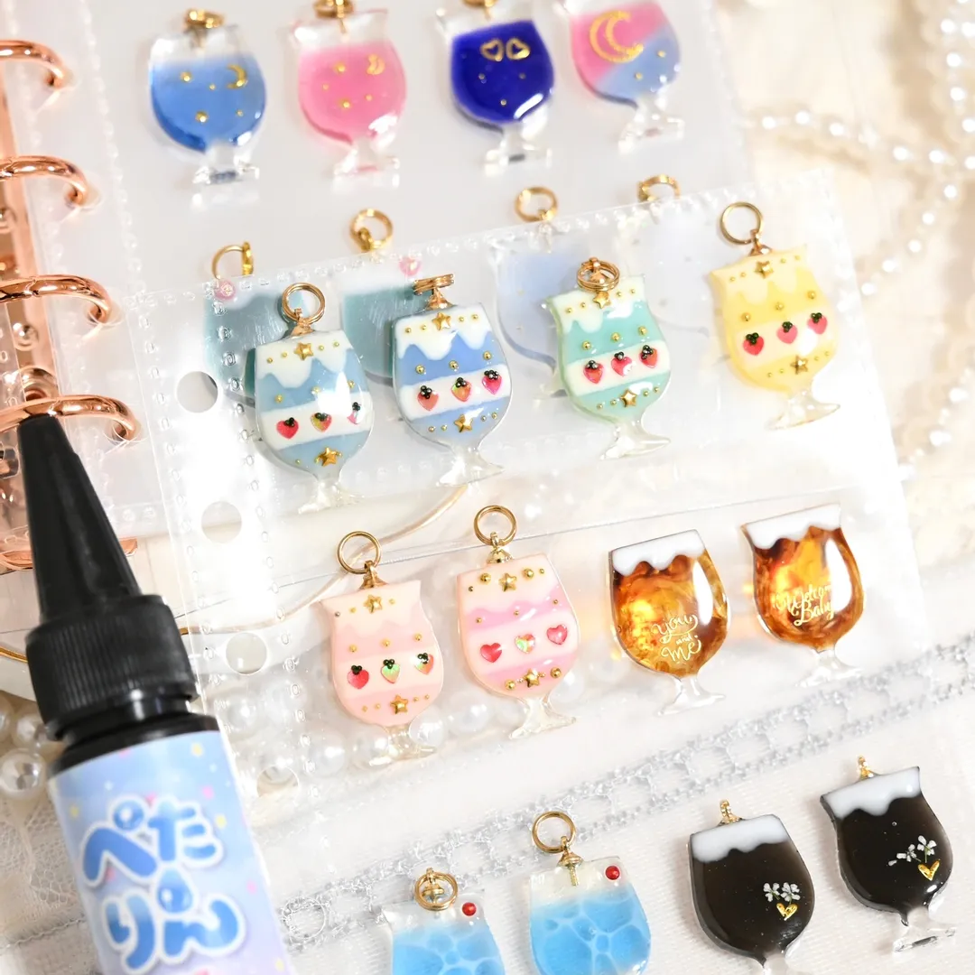 まっｻﾝさんのレジン作品 | 【大ヒット中！新発売】シール液 ぺたりん 大容量25g