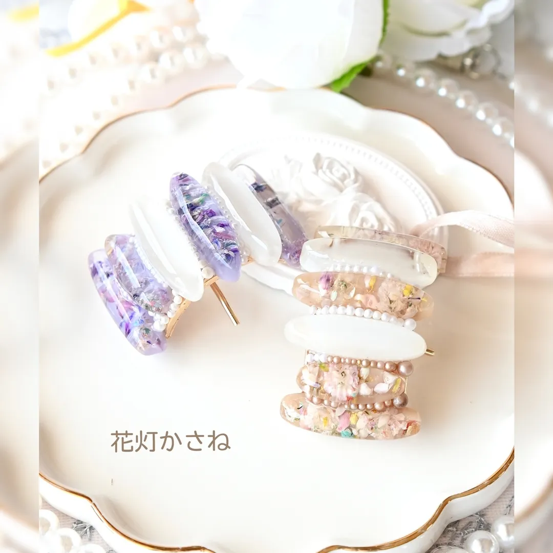 まっｻﾝさんのレジン作品 | 【定期便】作家のためのレジン 1000g