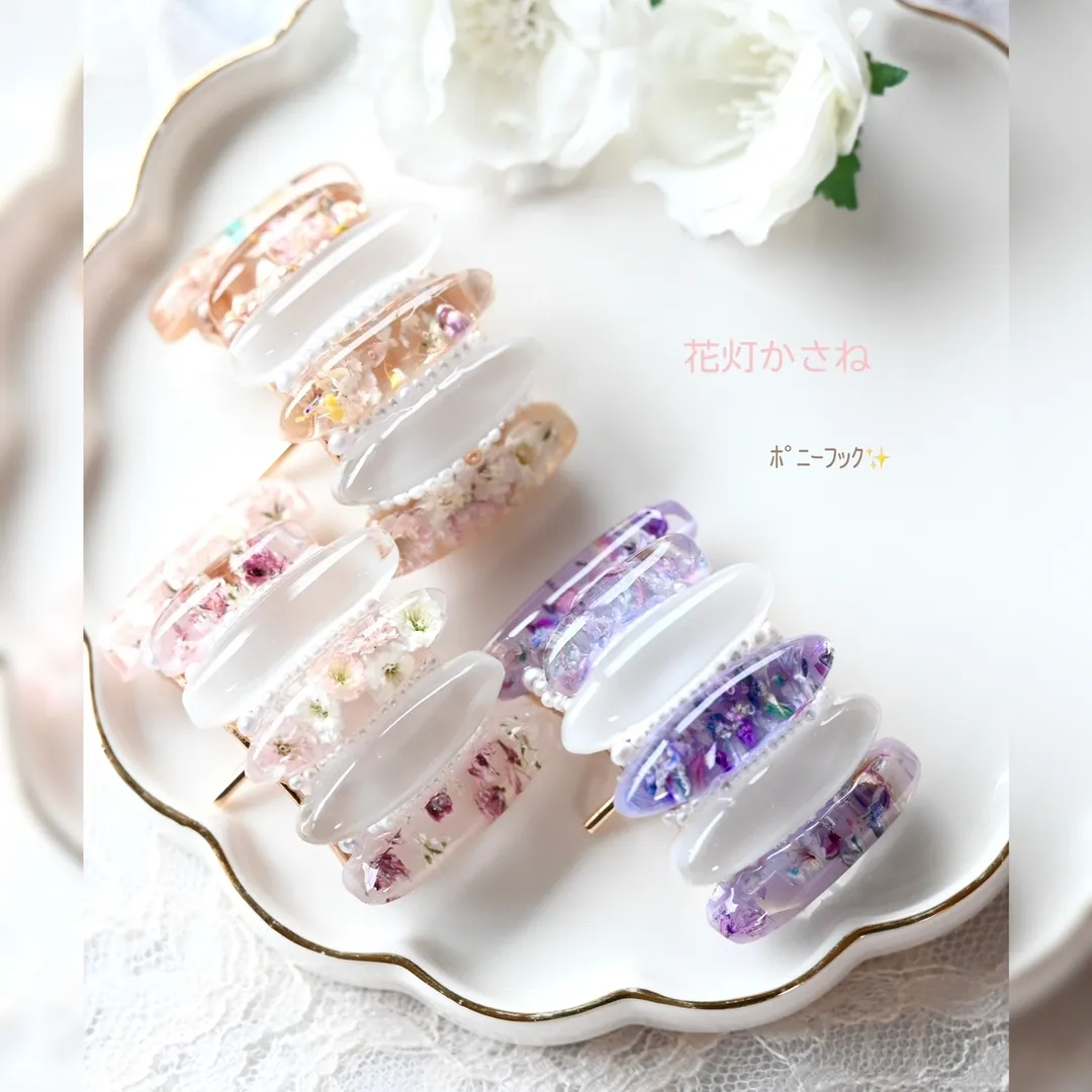 まっｻﾝさんのレジン作品 | 【定期便】作家のためのレジン 1000g