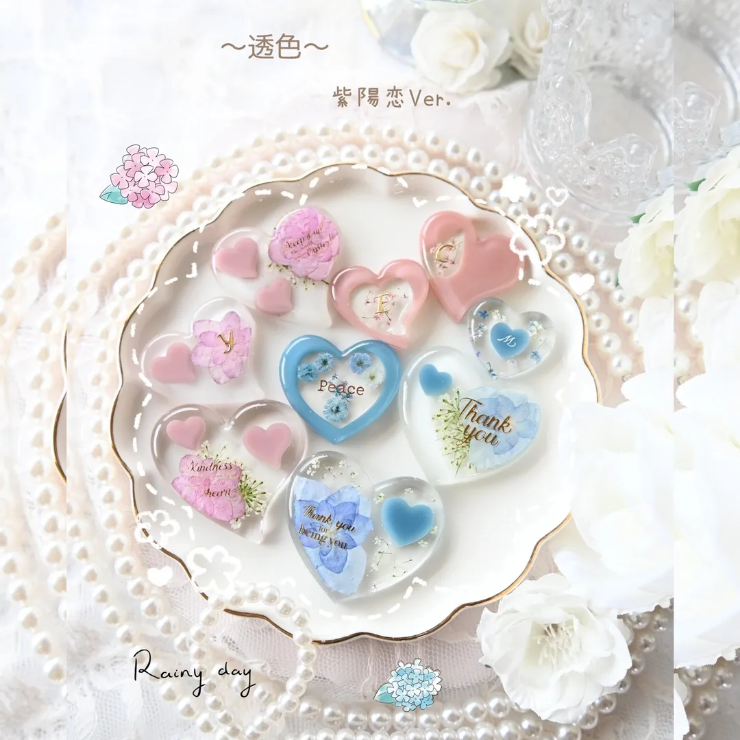 まっｻﾝさんのレジン作品 | 【定期便】作家のためのレジン 1000g
