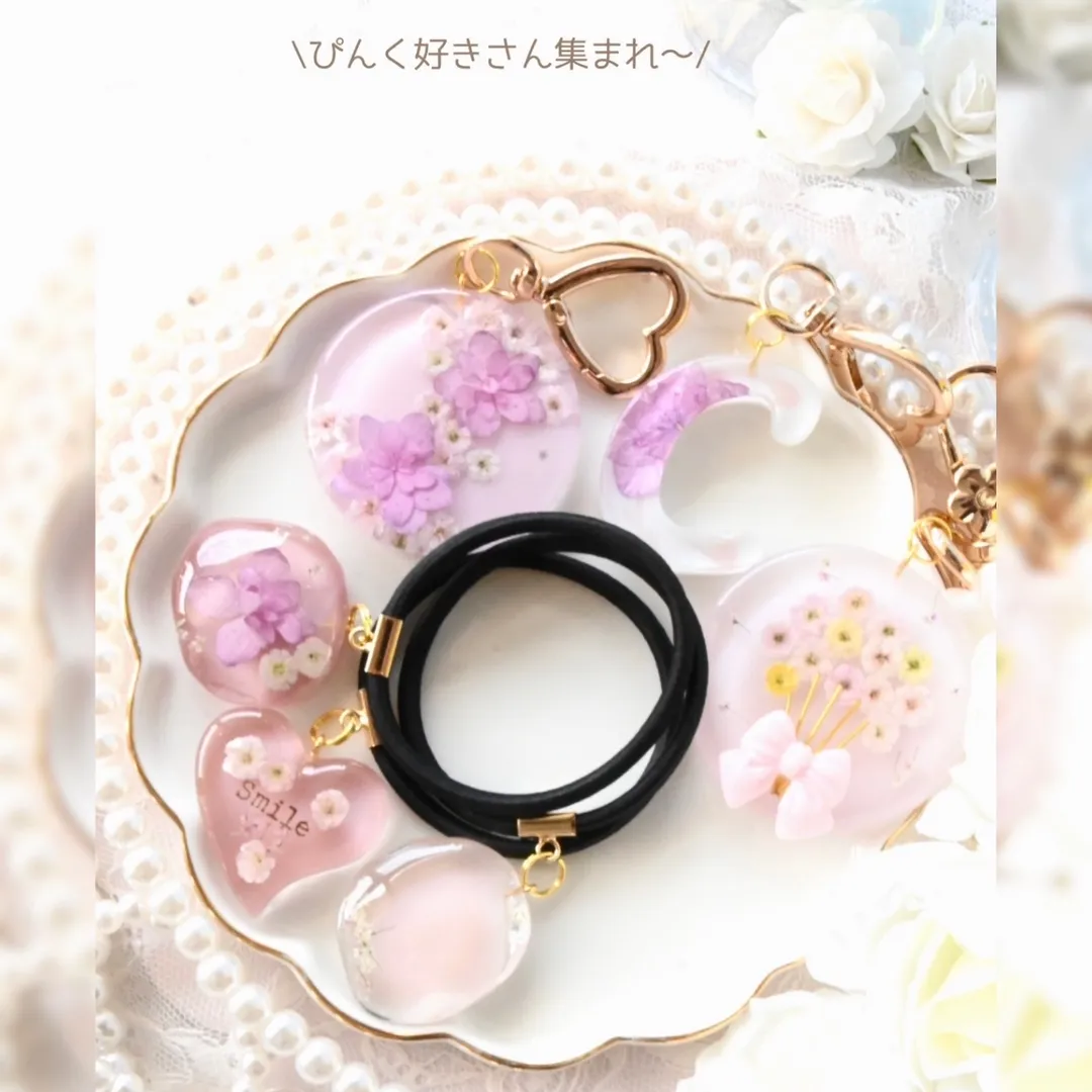 まっｻﾝさんのレジン作品 | 【定期便】作家のためのレジン 1000g