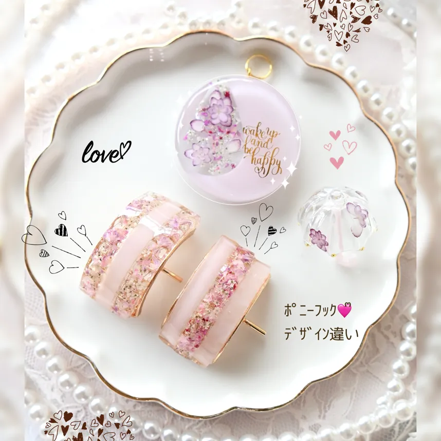 まっｻﾝさんのレジン作品 | シリコンモールド 傘 3Dモールド