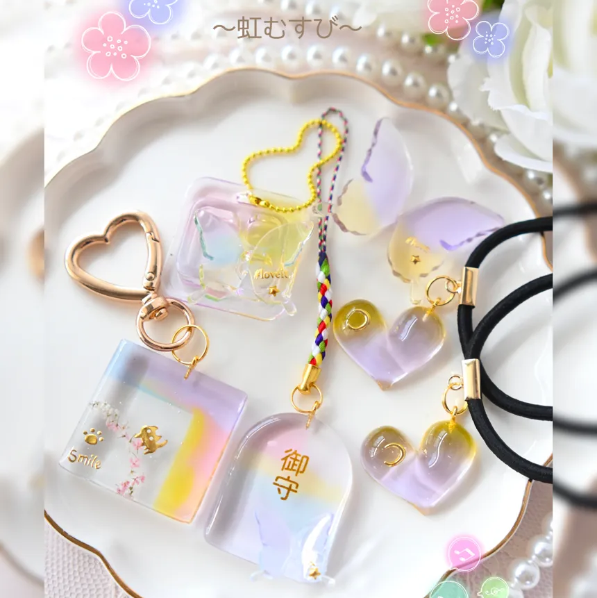 まっｻﾝさんのレジン作品 | 【定期便】作家のためのレジン 1000g