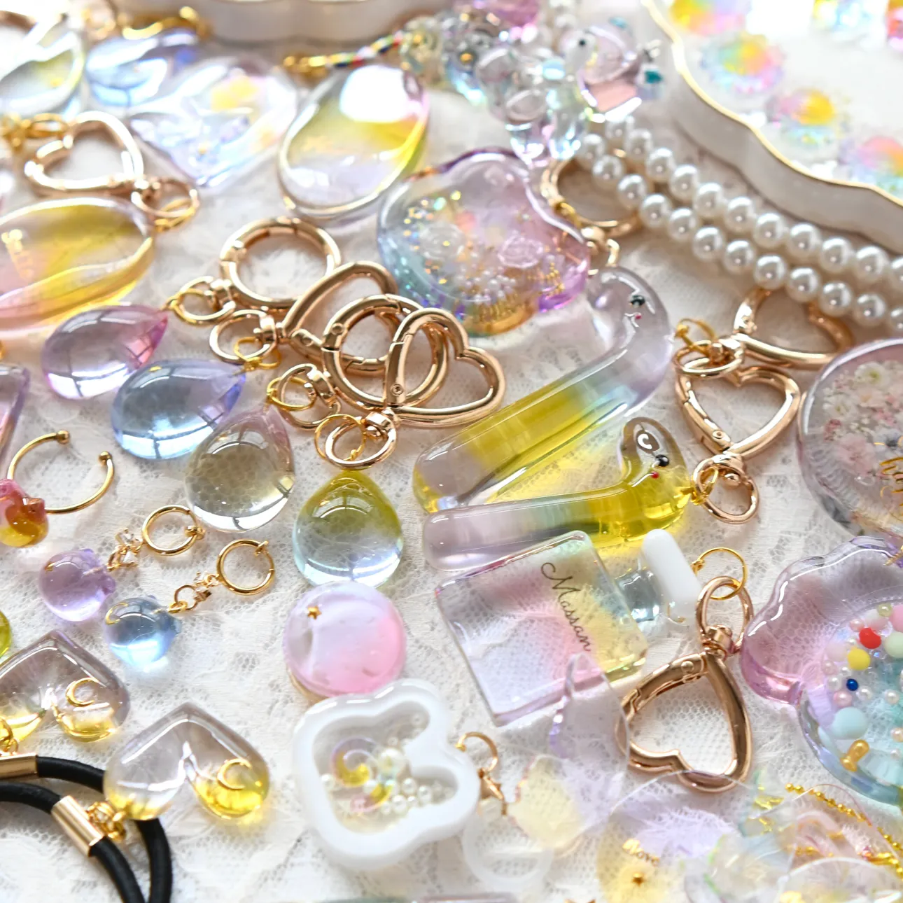 まっｻﾝさんのレジン作品 | 【定期便】作家のためのレジン 1000g