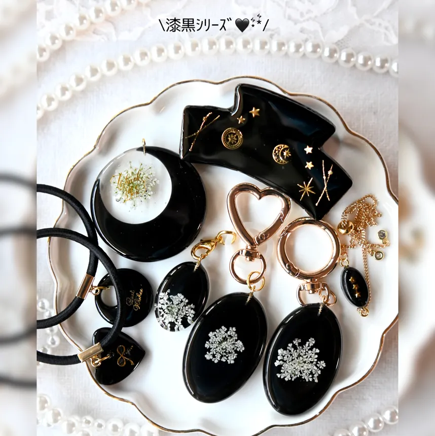 まっｻﾝさんのレジン作品 | 【定期便】作家のためのレジン 1000g