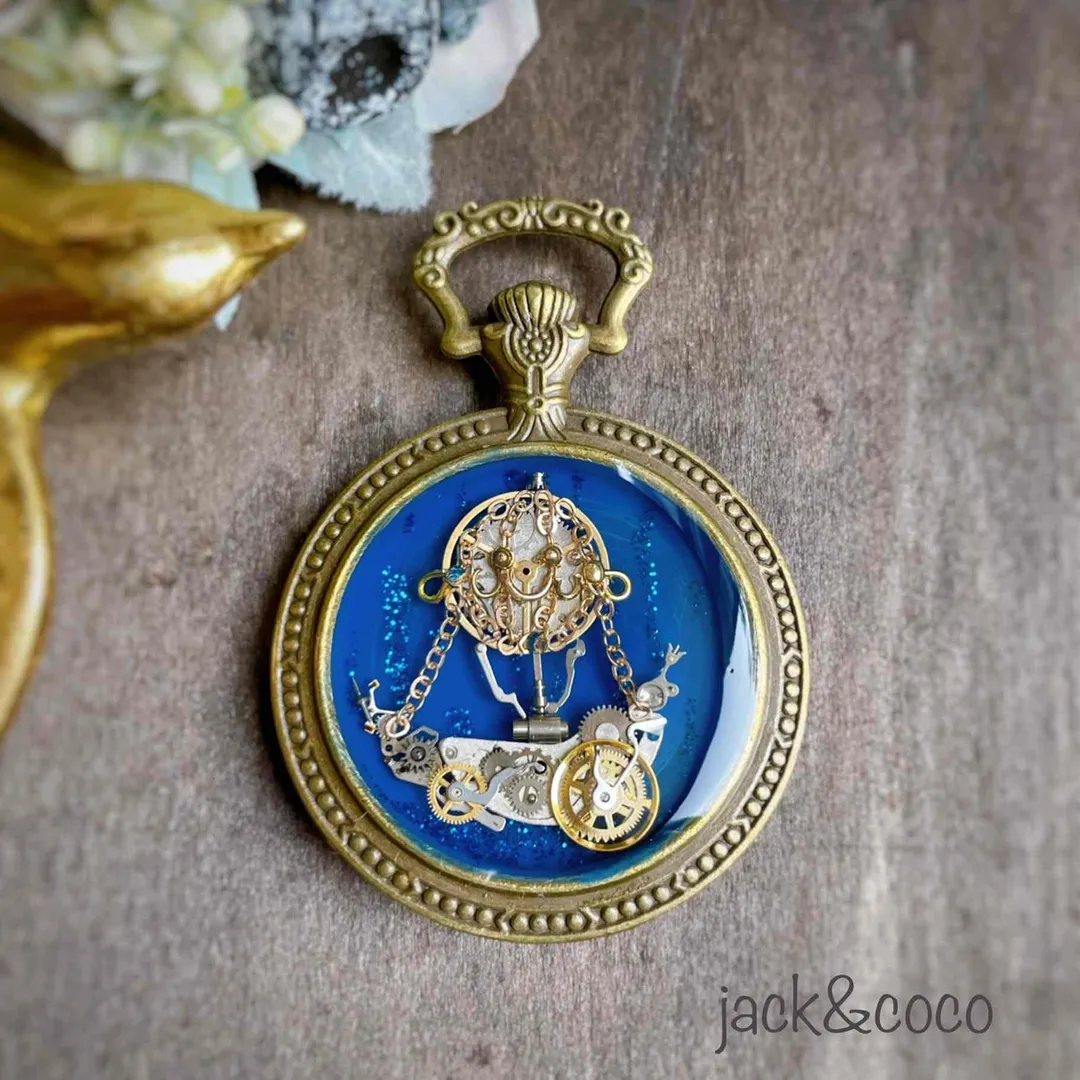 jack&cocoさんのレジン作品 | 作家のためのレジン Nelconeco 限定コラボラベル 2...