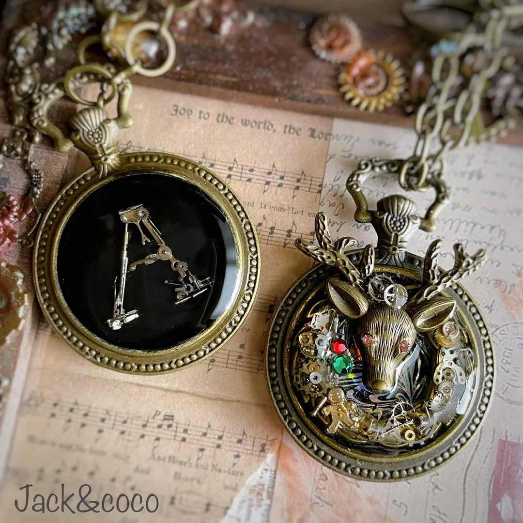 jack&cocoさんのレジン作品 | 作家のためのレジン Nelconeco 限定コラボラベル 2...