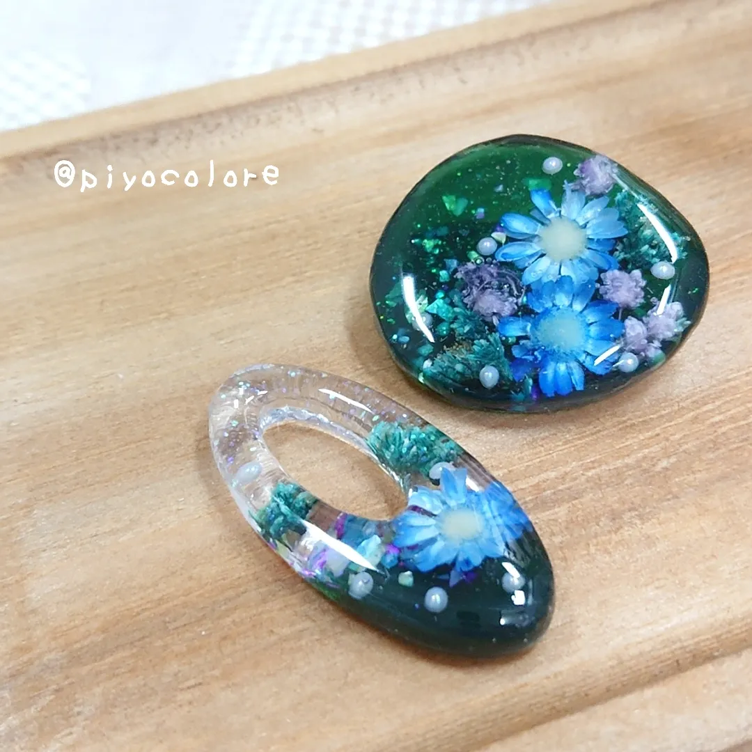 piyocoloreさんのレジン作品 | 【高粘度】作家のためのレジン ぷっくりタイプ 100g