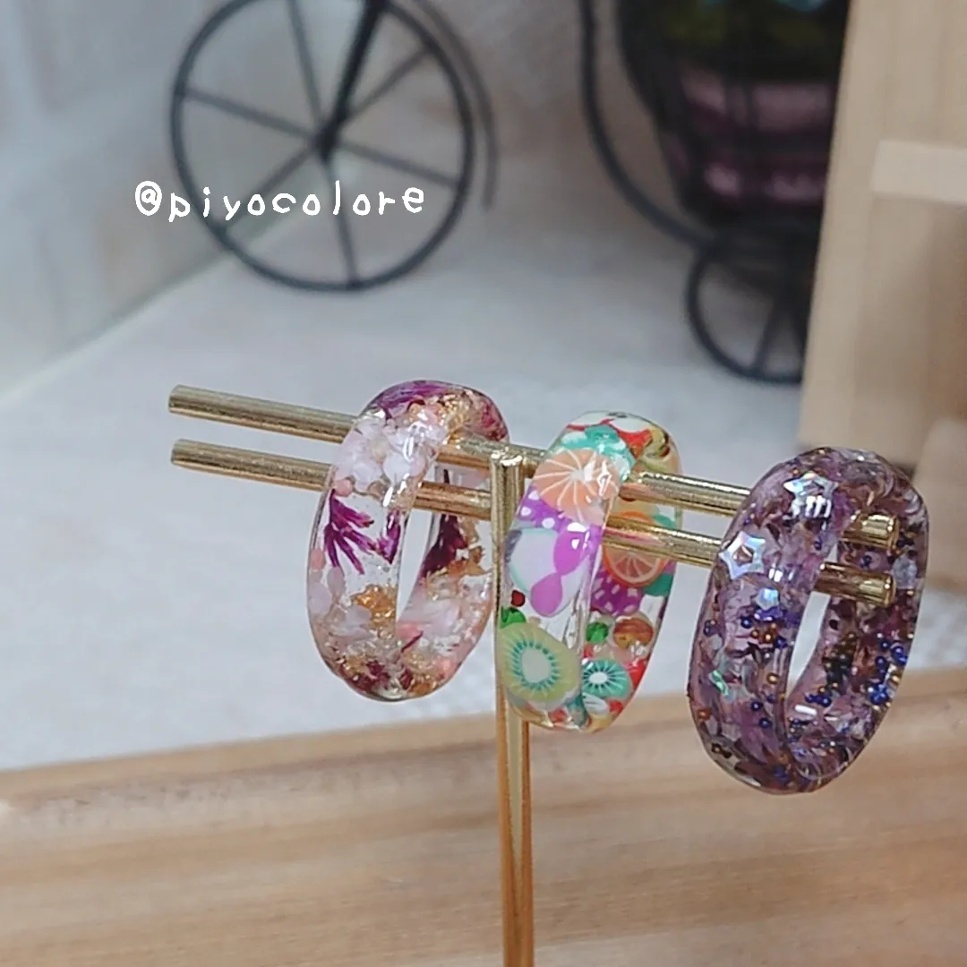 piyocoloreさんのレジン作品 | 【定期便】作家のためのレジン 200g