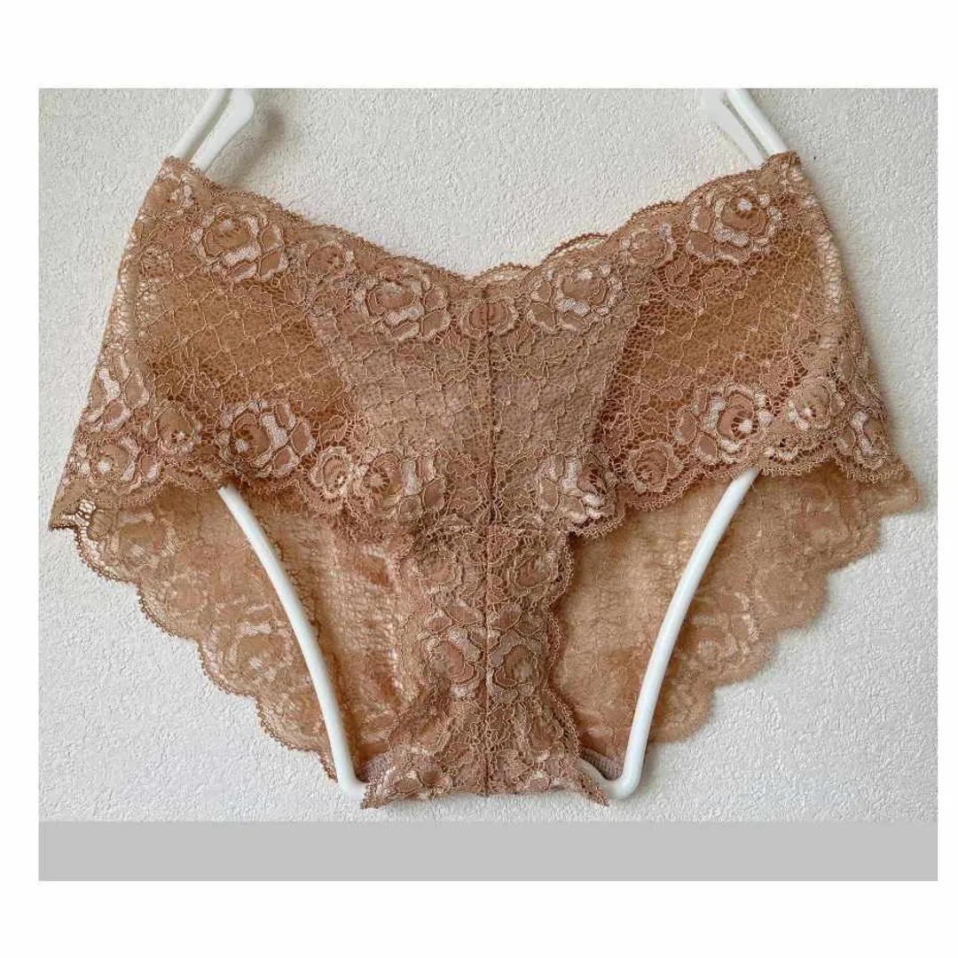 SewingMenuetさんのソーイング作品 | ストレッチレース濃ベージュ×ベージュ（12．7cm幅　3m巻...