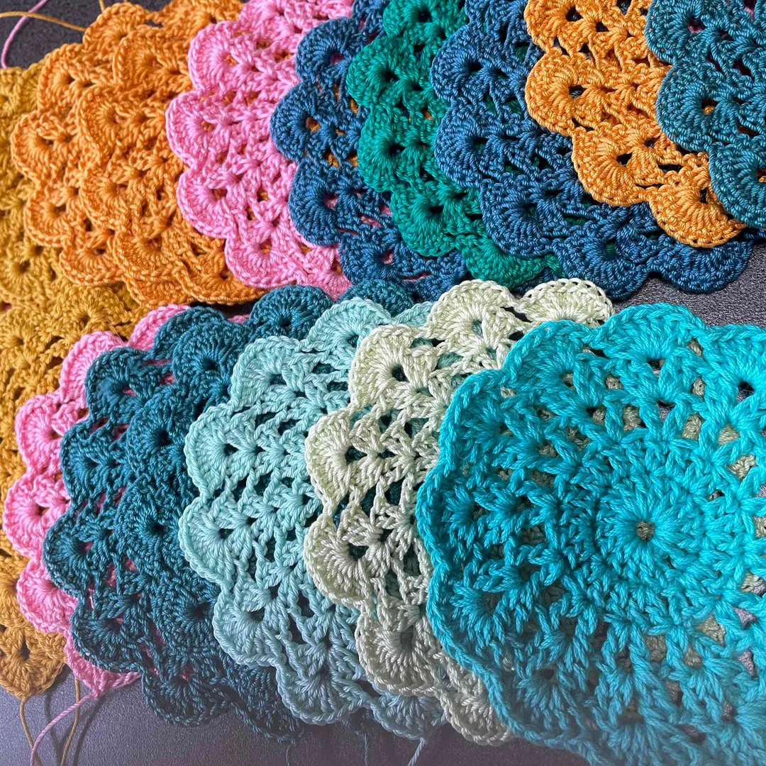 編みⓐⓜⓘLifeさんの編み物作品 | lace  yarn