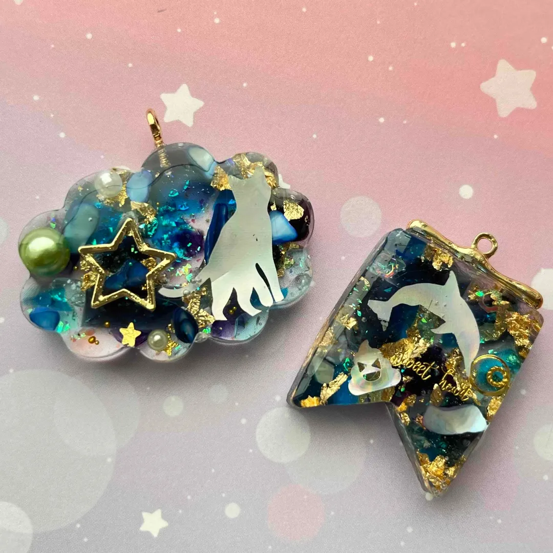 hitocotoさんのレジン作品 | 【Beads & Parts 即日発送】レジン用封入パーツ ...