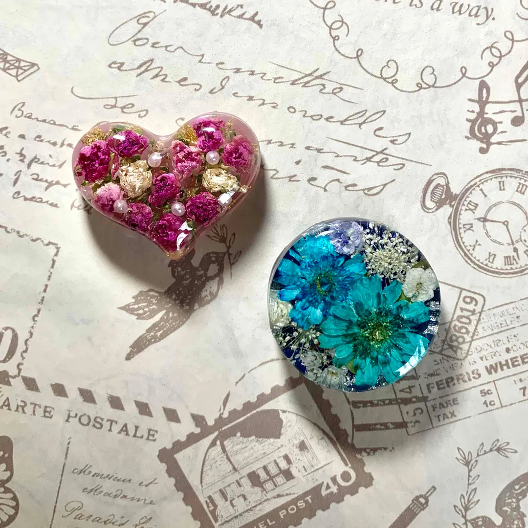 miwa3838さんのレジン作品 | 【再販】Comarimade × 作家のためのレジン 『イニ...