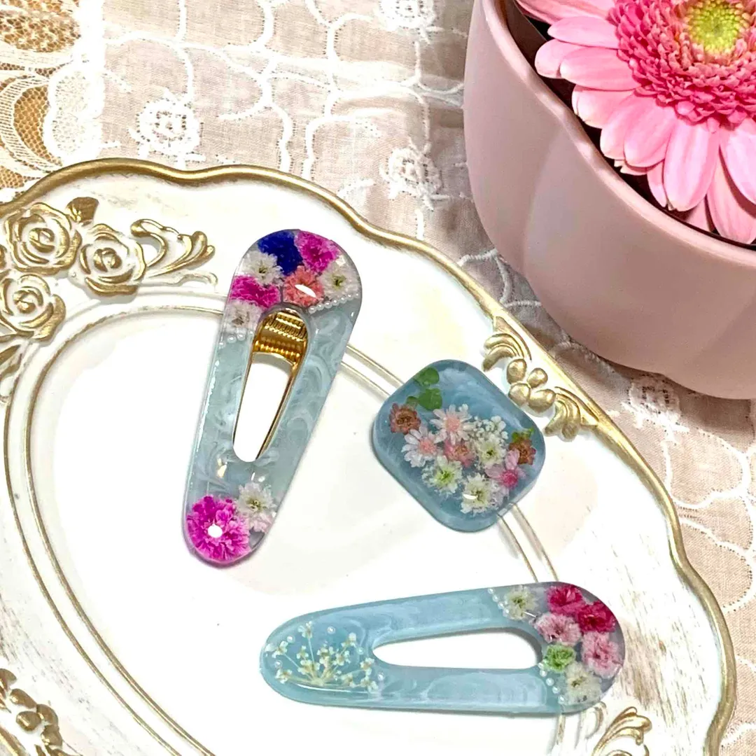 miwa3838さんのレジン作品 | レジン用 着色剤 パジコ 宝石の雫 [ホワイト] 10ml
