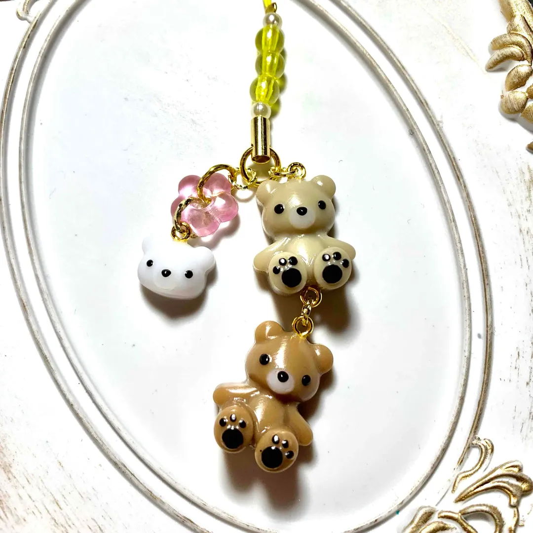 miwa3838さんのレジン作品 | シリコンモールド くま･フラワー･ねこ