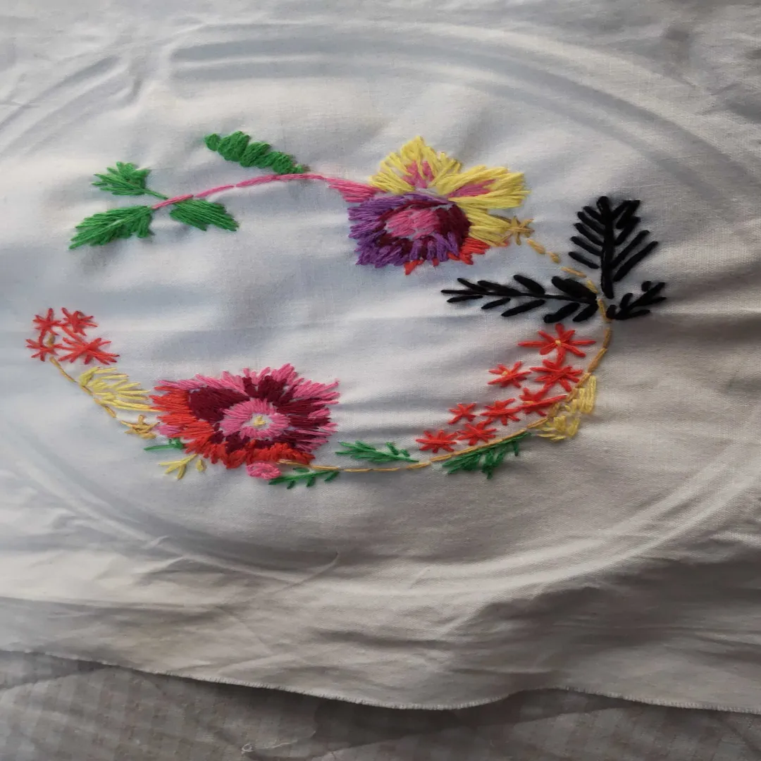ゆんです。♥️さんの刺しゅう作品 | 花刺繍