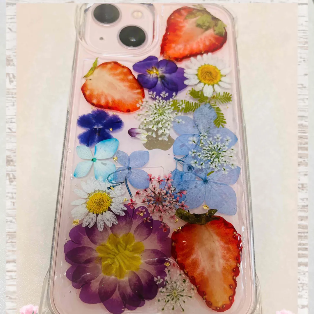 Pink_itigo🌸夢花さんのレジン作品 | 作家のためのレジン 「 UV/LEDコーティング液 8g 」...