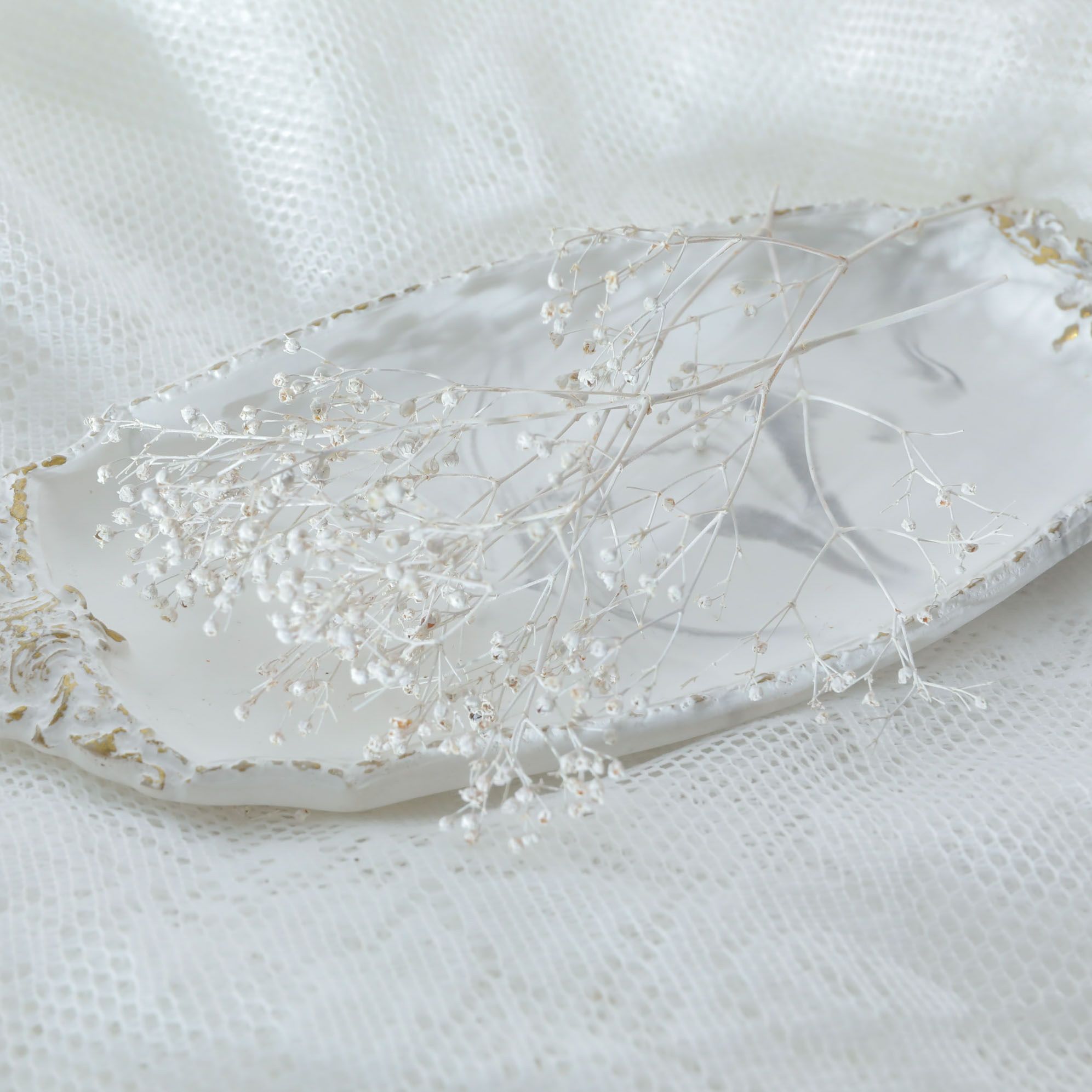 小分け】スーパーソフトミニカスミ草 かすみ草 マットホワイト 大地