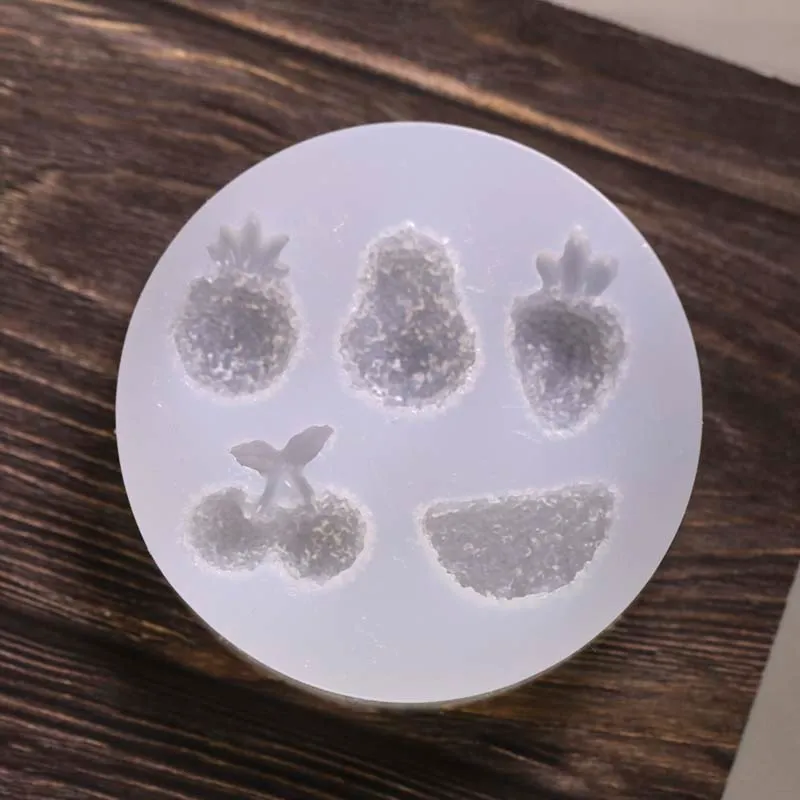 フルーツ キャンディ  3D 5種 シリコンモールド