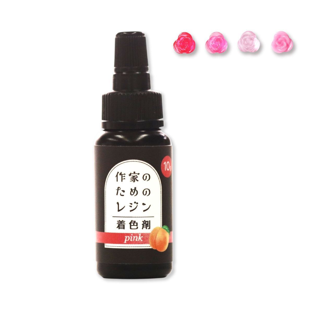 作家のためのレジン 「着色剤 濃縮カラーレジン10g 定番12色」セット