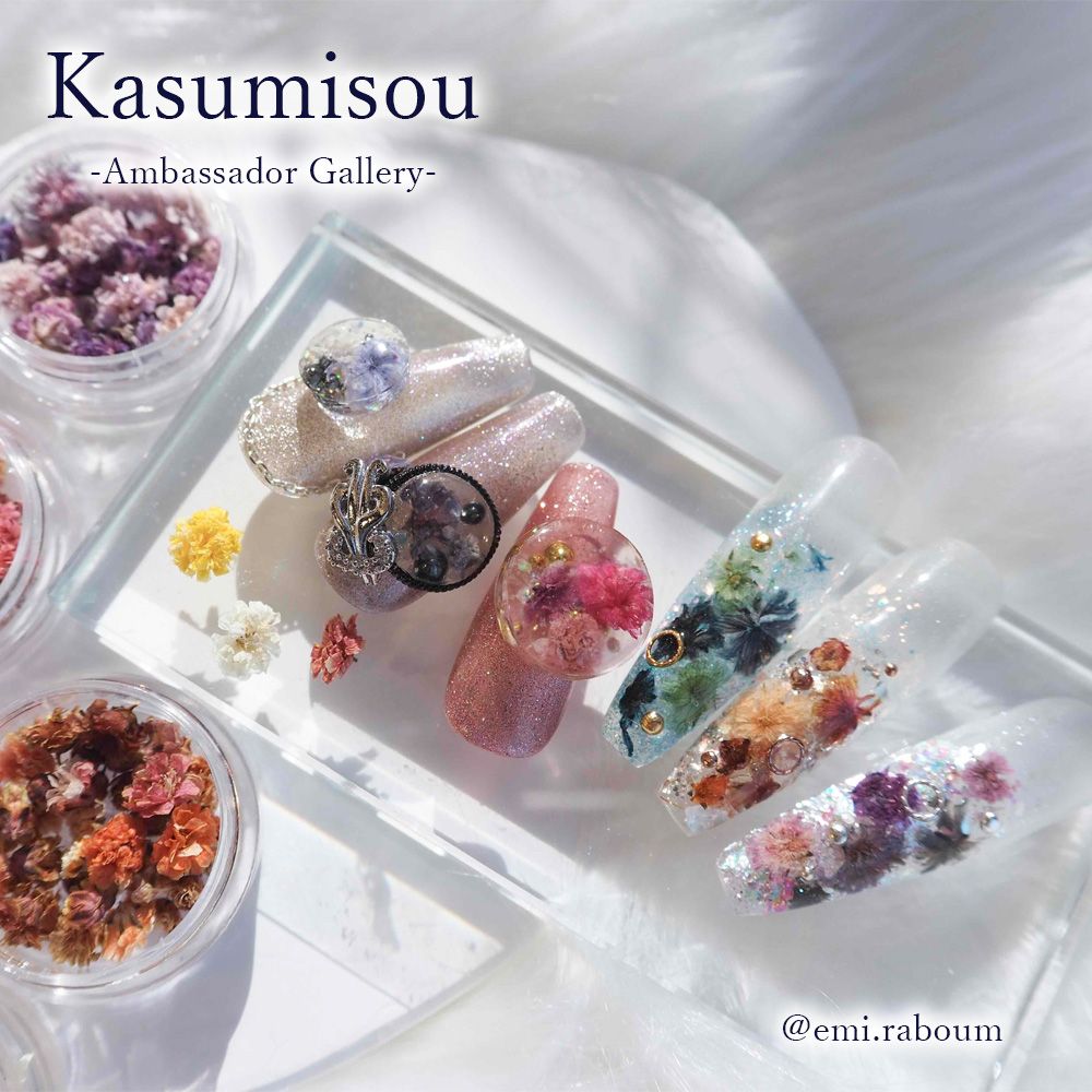 ドライフラワー かすみ草 5色 【S♡Mint】 Kasumisou | クロッチャショップ
