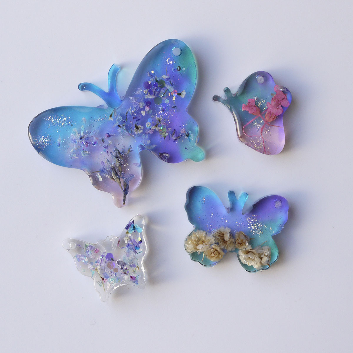 マーブルカボションパープル 4個 カボション12ｍｍ パープルマーブルK-7072